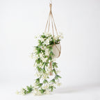 Colorful Artificial Climbing Plant with Flowers