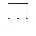 Modern Pendant Light Fixture for Dining Table - 3 Bulb Design