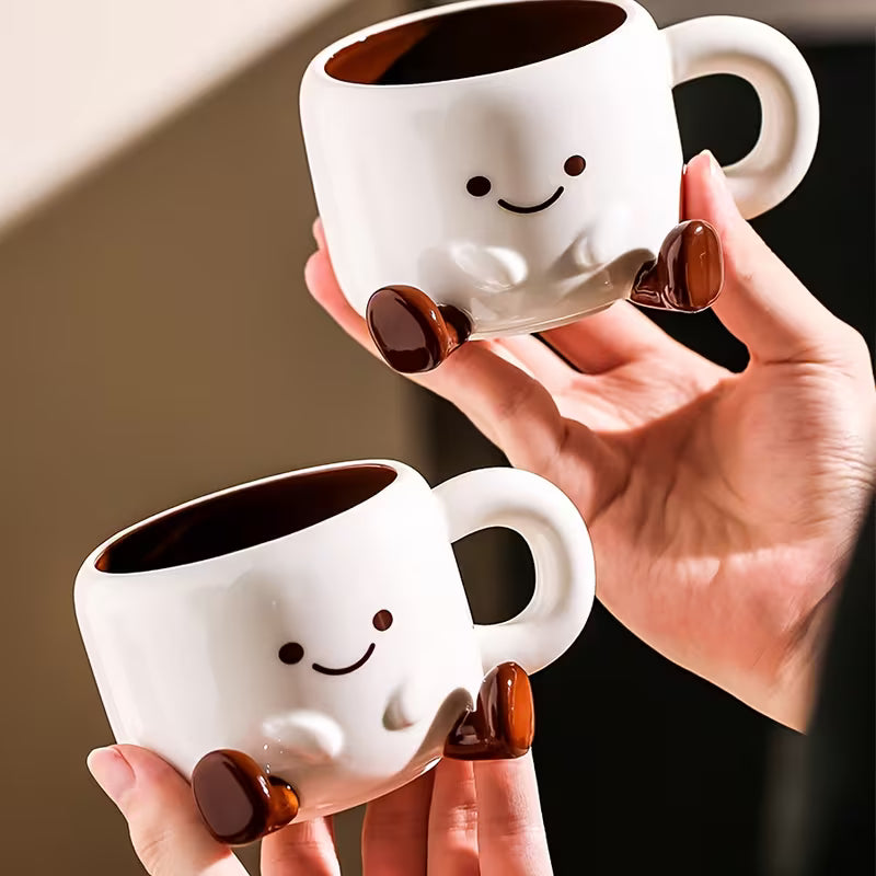 Charming Ceramic Cup & Saucer Set for Everyday Enjoyment