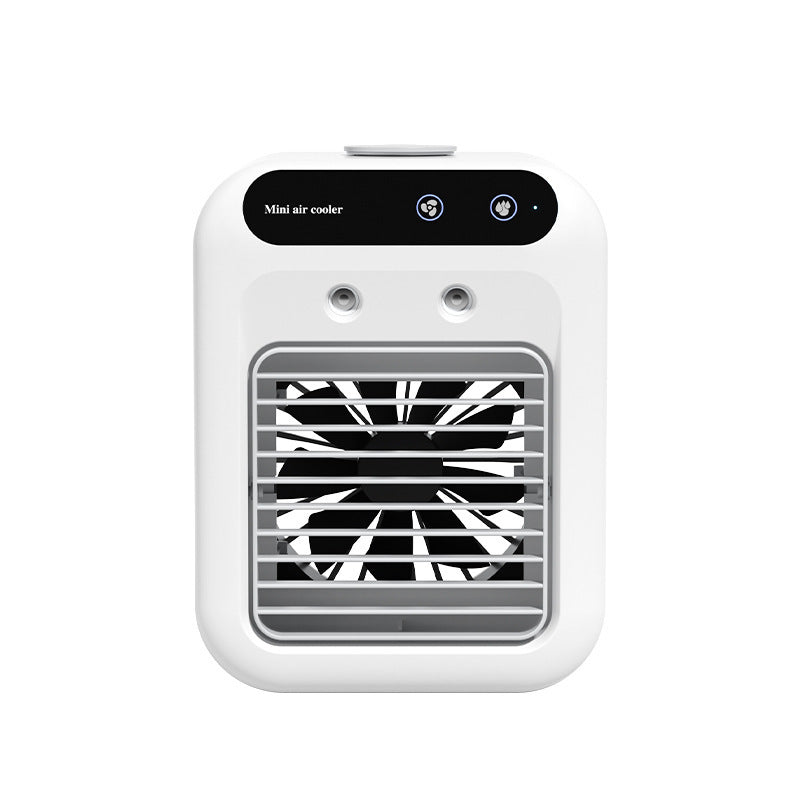Compact Air Cooler with Front Vent and Water Reservoir