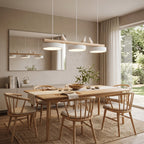 Dimmable Even Illumination Round Pendant Light