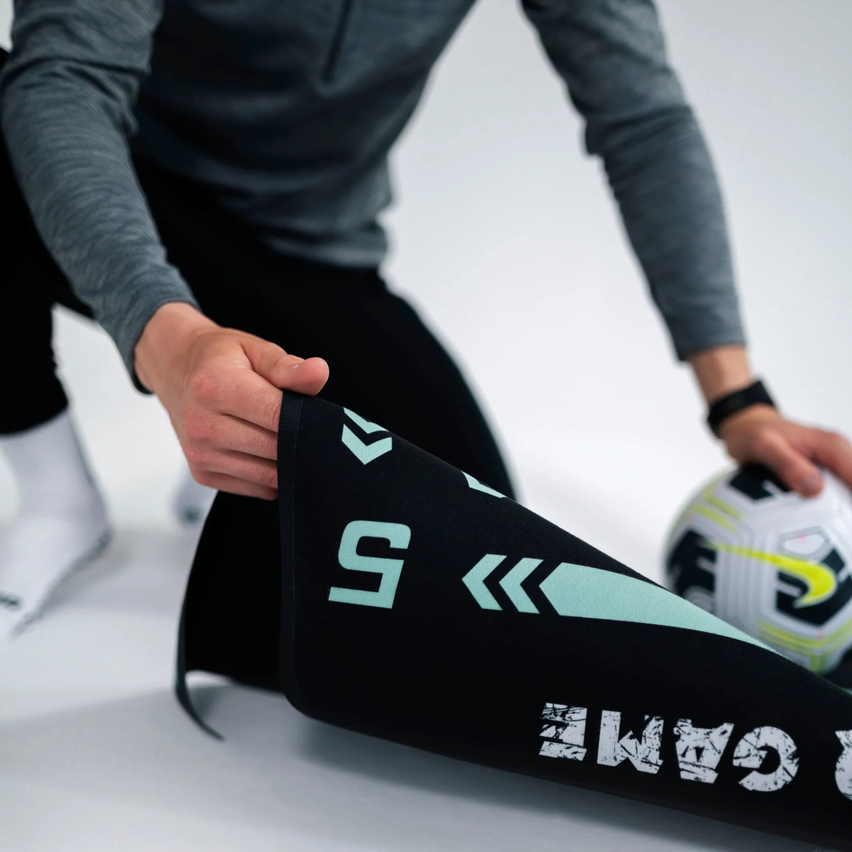 Football Skills Mat Pro-Style Weather-Resistant Roll-Up