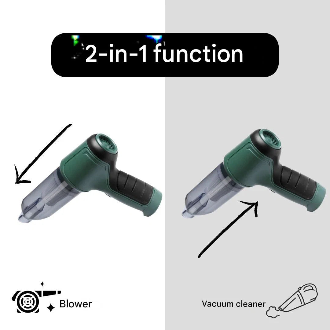 Handheld Vacuum Cordless 3-in-1 Powerful Suction