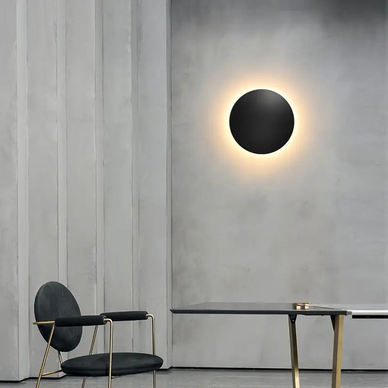 Contemporary Round LED Wall Lamp | Sleek Nordic Style