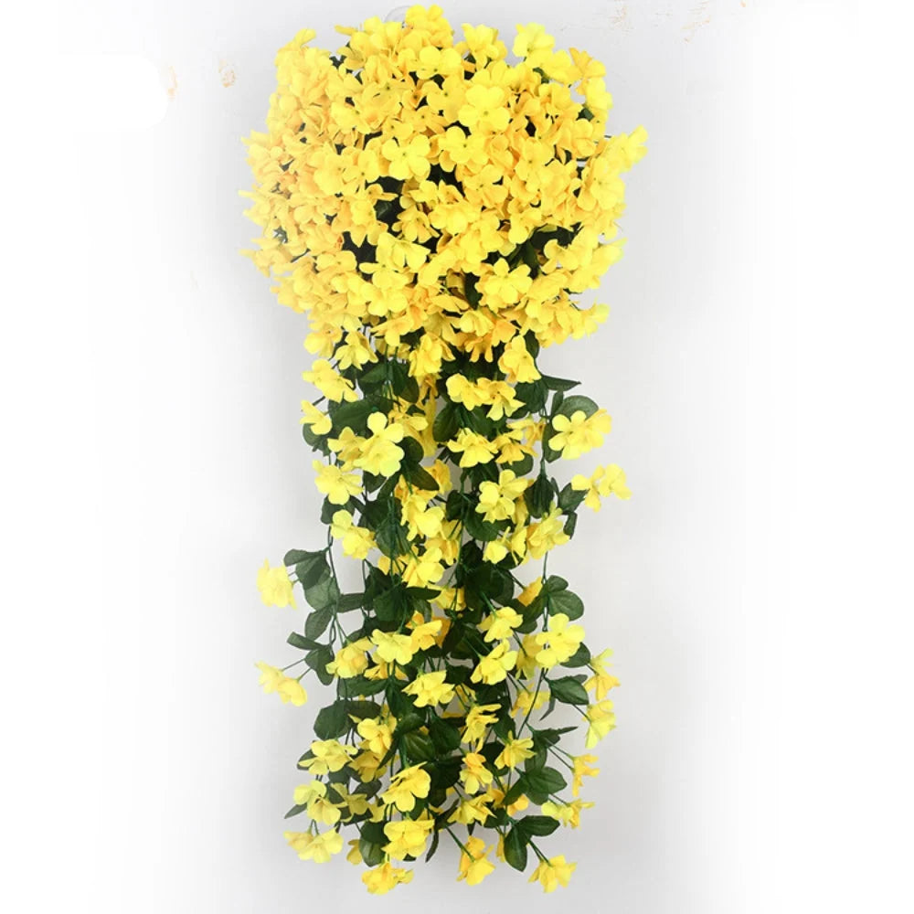 Artificial Orchid Cascade Silk-Like Maintenance-Free Indoor & Outdoor