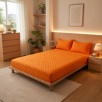 Liquid-Resistant Quilted Polyester Mattress Protector (Semi-Fitted)