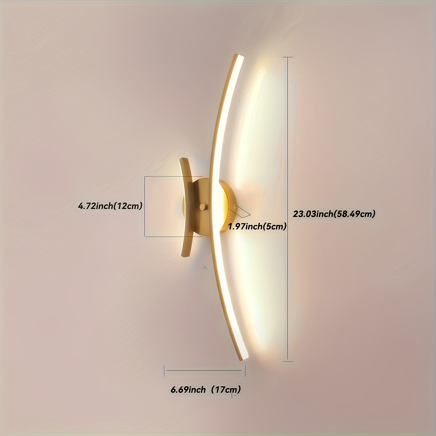 Linear Wall Sconce – LED Lighting for Bathroom, Living Room & Dining Areas