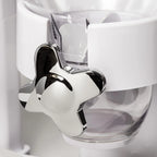 Cereal Dispenser Dual Canister Portion-Control Acrylic