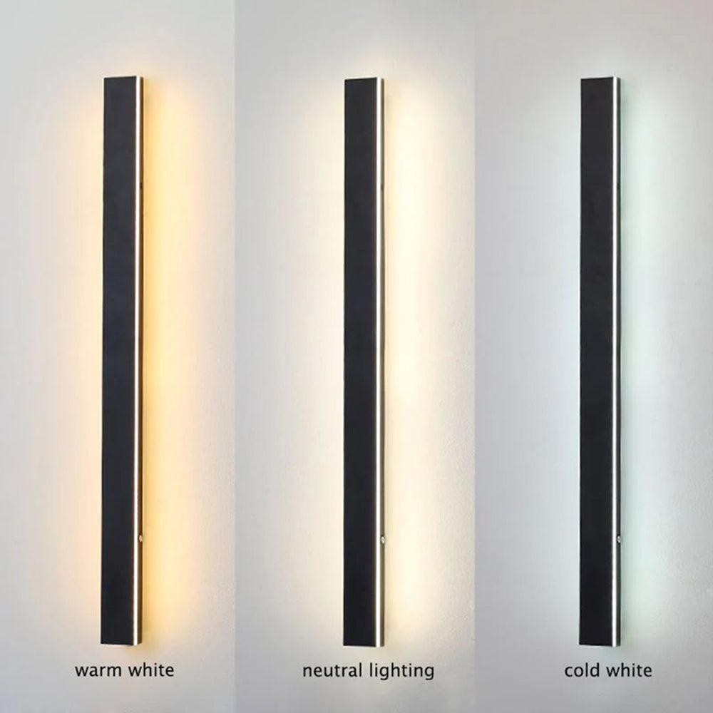 Vertical Wall Light with LED for Architectural Design