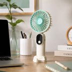 Foldable USB Rechargeable 6-Speed Table Fan