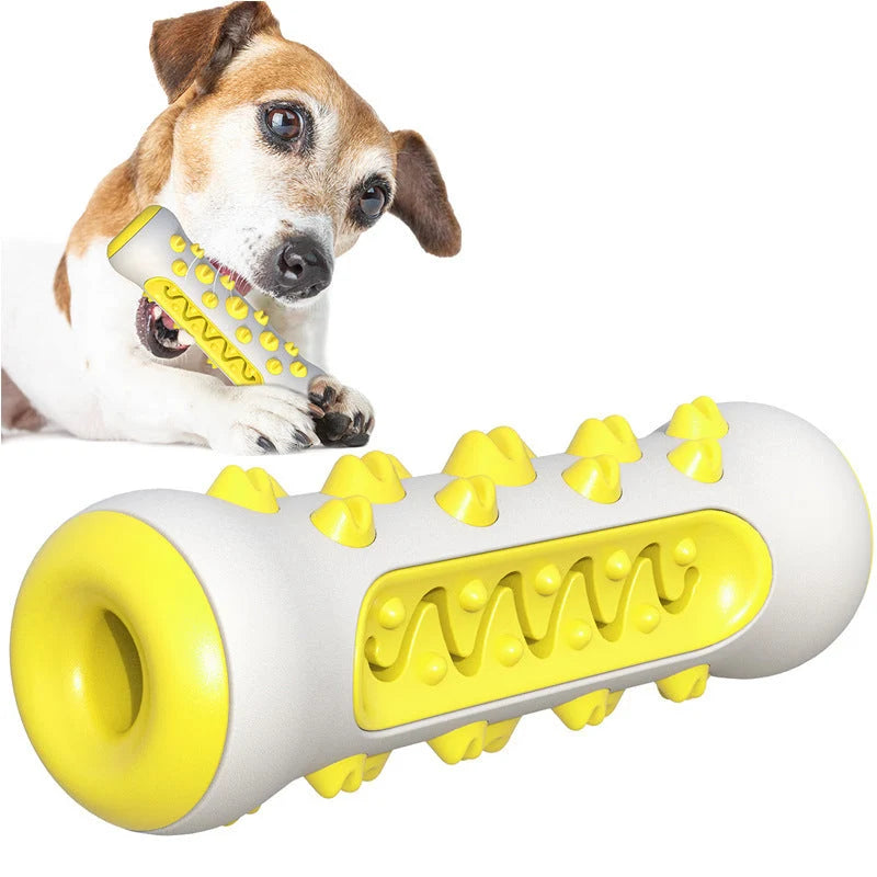 Dog Chew Toy Dental Cleaning & Treat-Dispensing Durable Rubber
