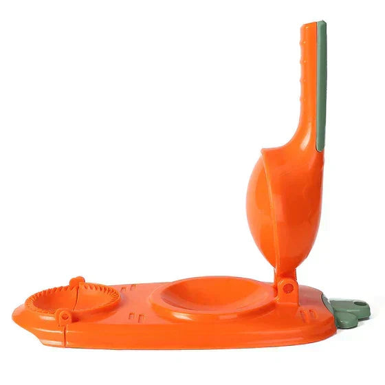 Dumpling Maker 2-In-1 Press & Shaper Ergonomic Handle