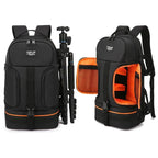 DSLR Camera Backpack Waterproof Large Capacity Tripod Straps