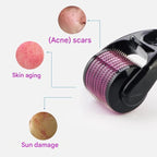Derma Roller Fine Steel Needles Sensitive Skin
