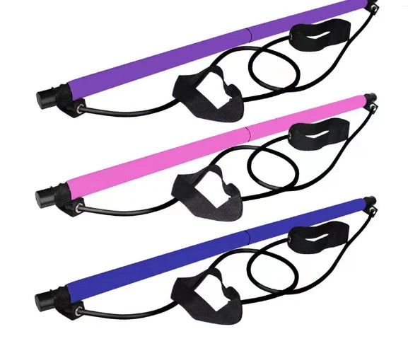 Pilates Bar Joint-Friendly Adjustable Resistance Bands