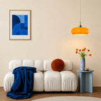 Geometric Transparent Glass Pendant Light (E27 Compatible)