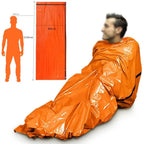 Emergency Sleeping Bag Reflective & Waterproof Packable Pouch