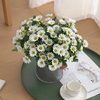 Artificial Daisy Flower Arrangement for Mother's Day Table Decor