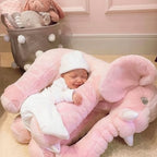 Cuddly Plush Elephant Pillow Toy – Soft Comfort for Babies