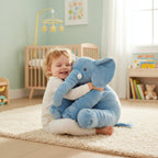 Cuddly Plush Elephant Pillow Toy – Soft Comfort for Babies