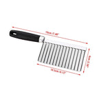 Vegetable Knife Wavy Blade Stainless Steel Ergonomic Grip