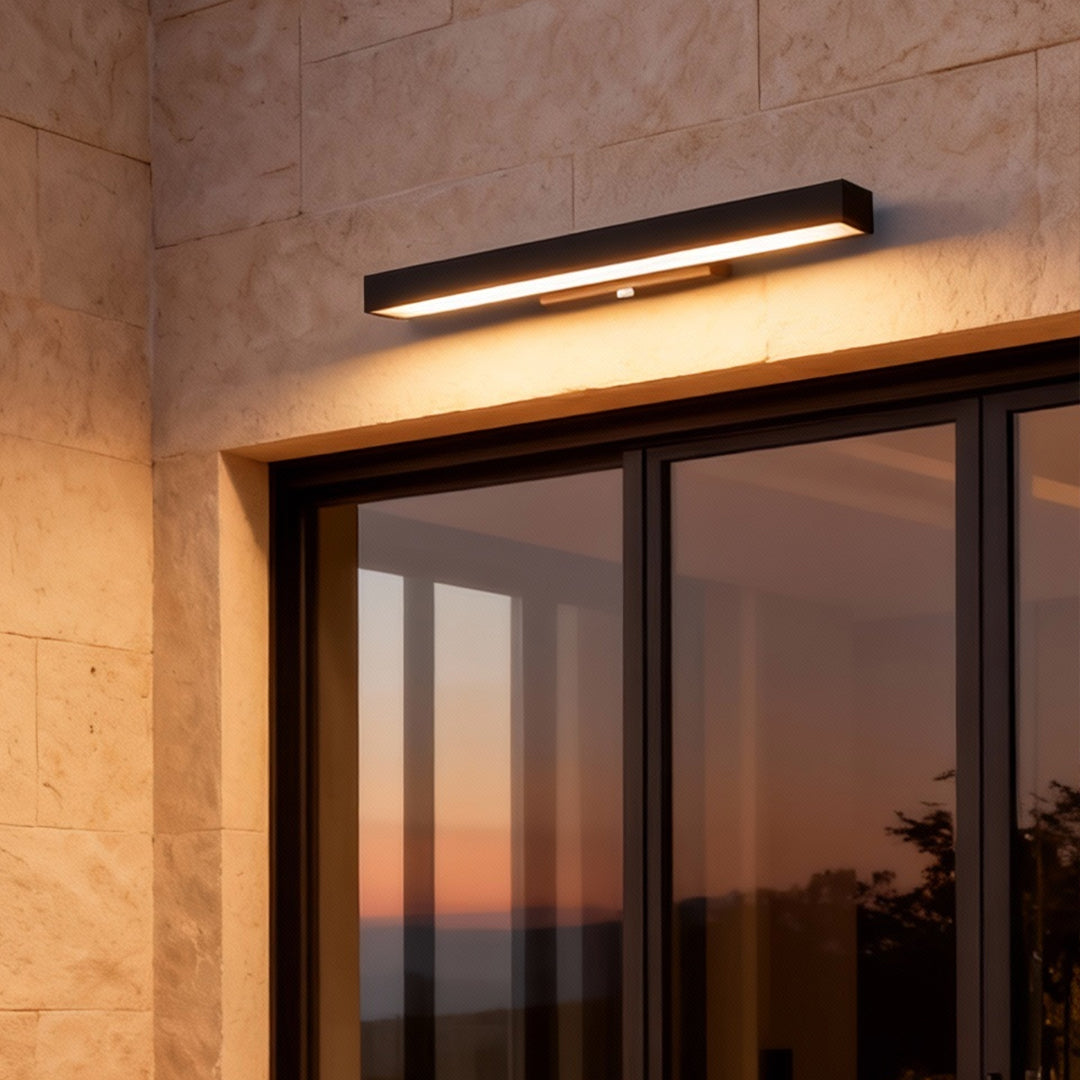Weatherproof Stainless Steel LED Outdoor Wall Light (Motion Sensor Option)