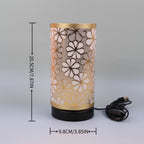 Decorative Warm Ambient Light – Floral USB Table Lamp