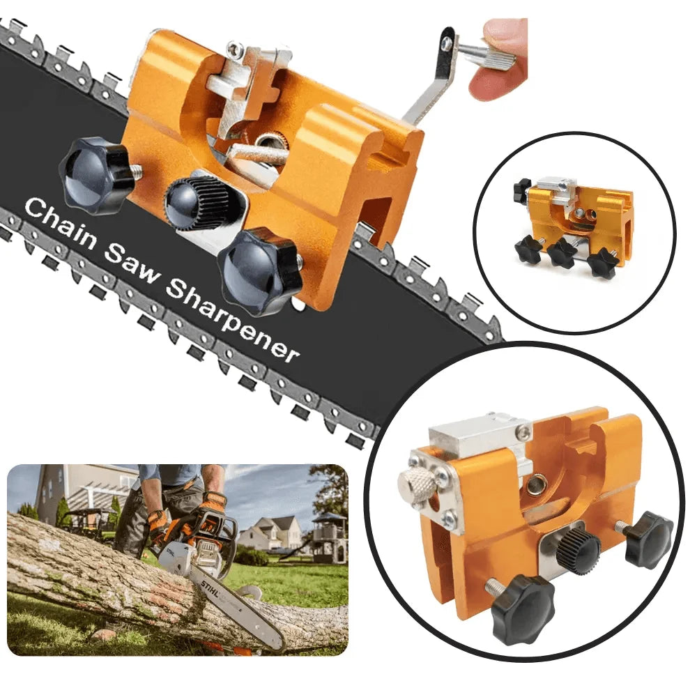 Chainsaw Sharpener Fixed 30 Degree Anodized Aluminum