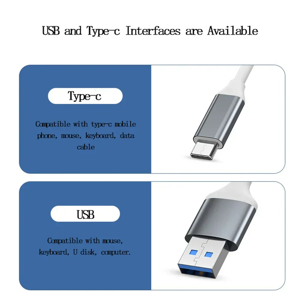 USB Hub 4-Port USB 3.0 & 2.0 Aluminum