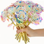 Artificial Rose Table Decoration - Floral Arrangement for Mother's Day
