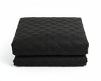 Non-Slip Embossed Polyester Sofa Cover (2-Piece Set)