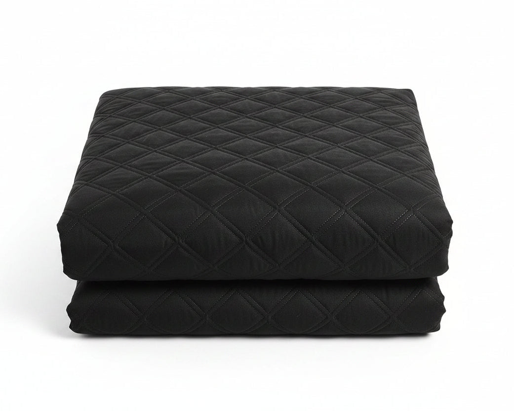 Non-Slip Embossed Polyester Sofa Cover (2-Piece Set)