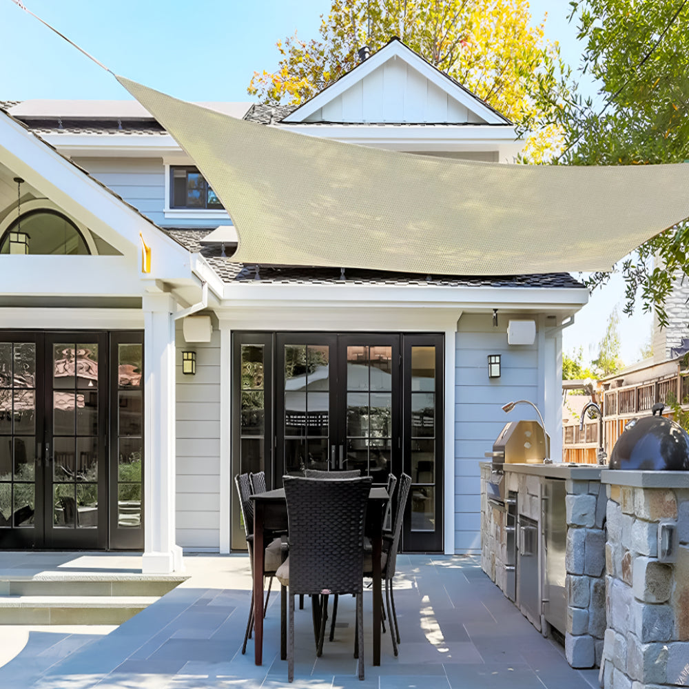 Outdoor Canopy Shade Sail for Patios and Gardens