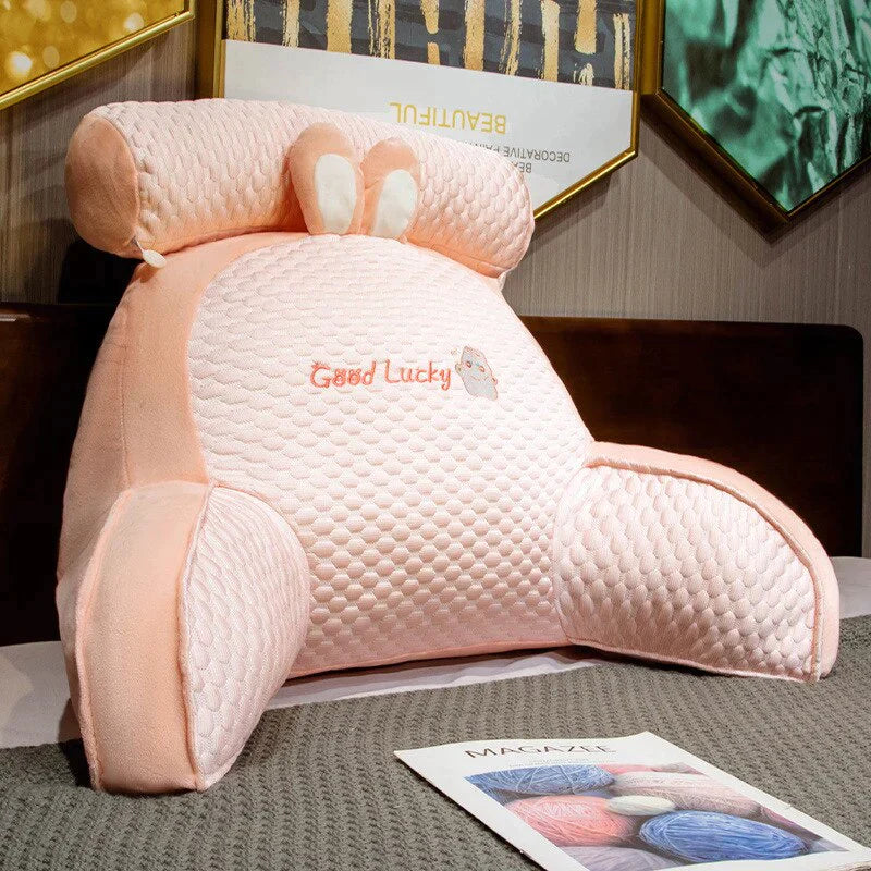 Lumbar Cushion High-Density Memory Foam & Washable Cover