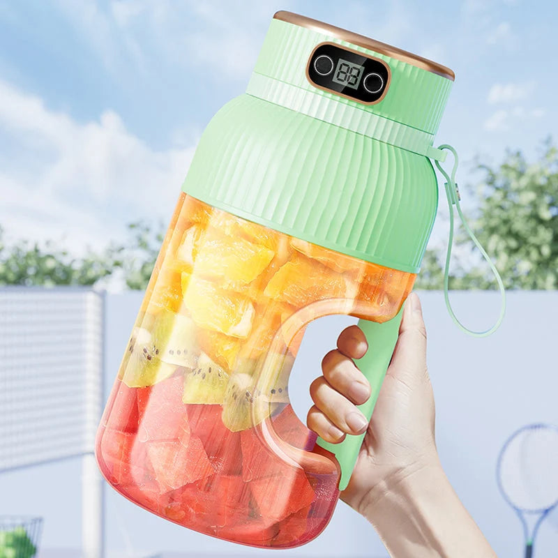 Portable Blender 1.2L USB-C Rechargeable & Digital Display