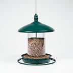 360-Degree Perch Metal Bird Feeder for Simple Refilling and Cleaning