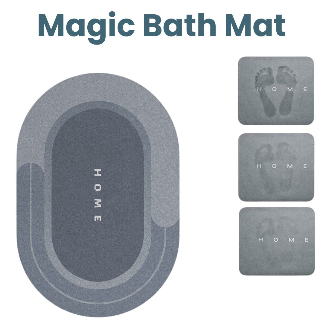 Quick-Dry Non-Slip Bathroom Mat for Enhanced Safety