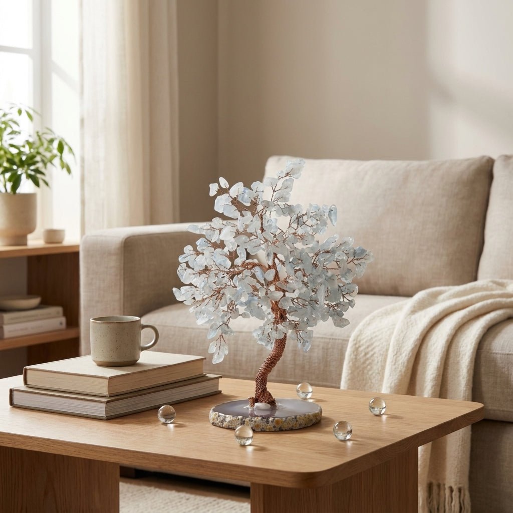 Crystal Stone Bonsai Plant Decoration
