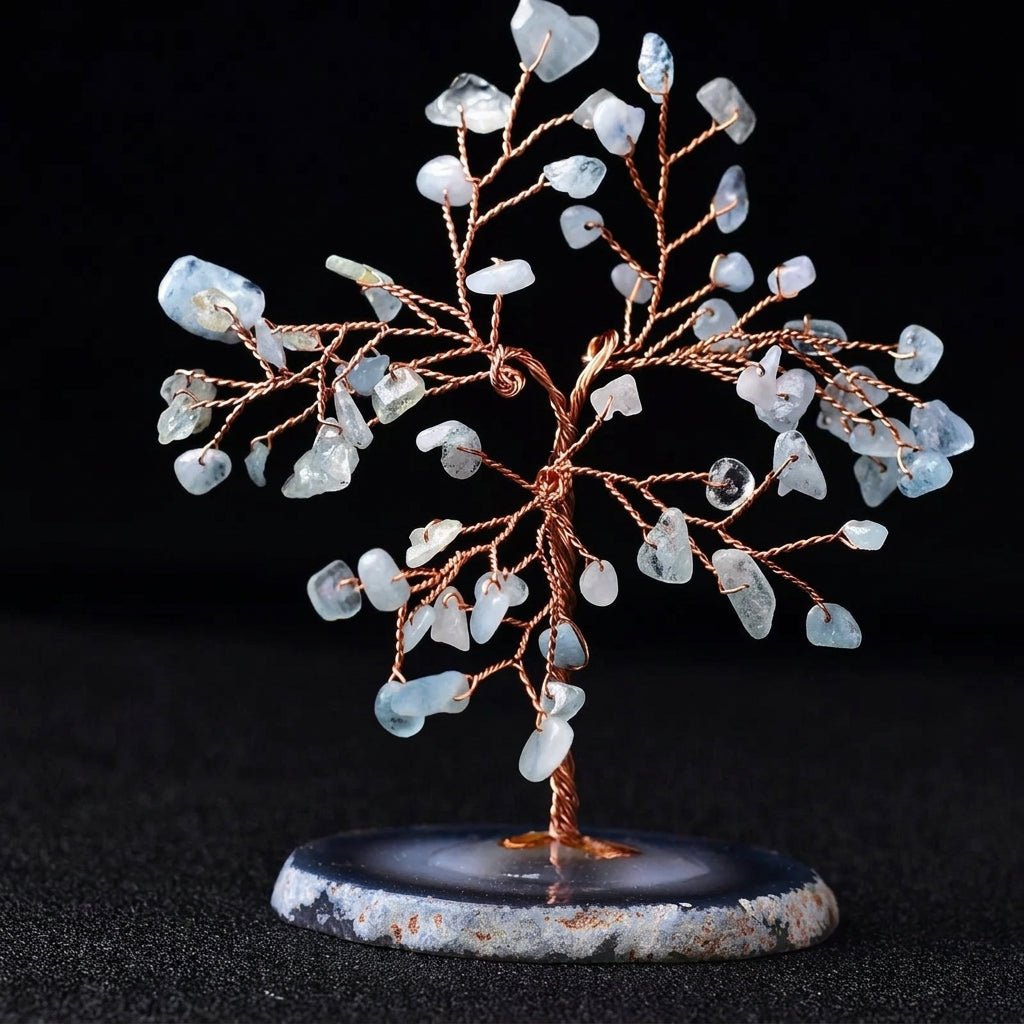 Crystal Stone Bonsai Plant Decoration