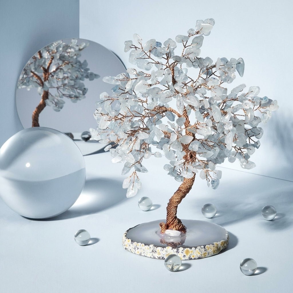 Crystal Stone Bonsai Plant Decoration