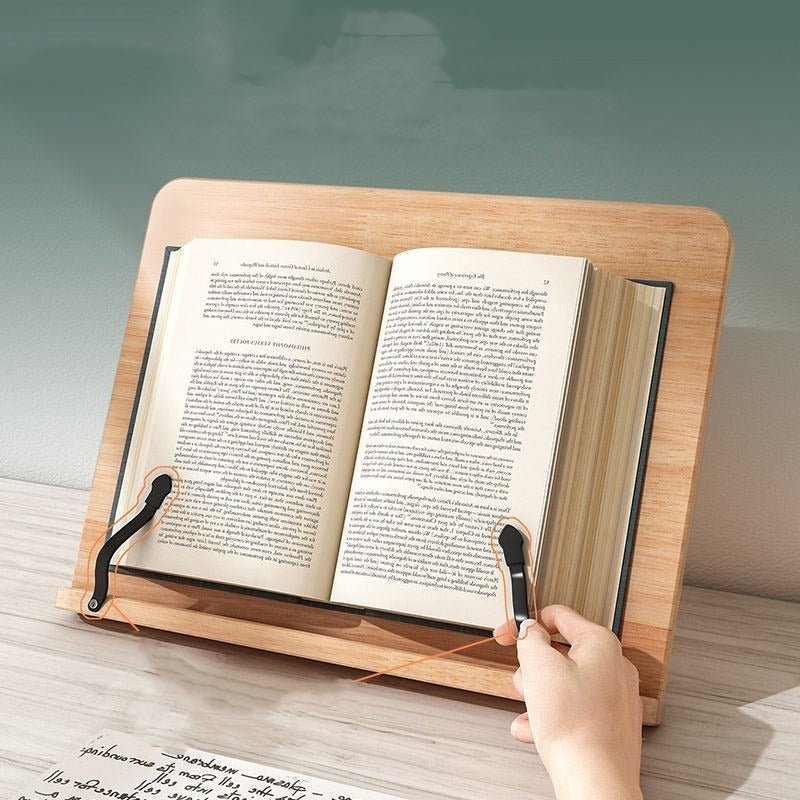Adjustable Clip Book Holder Stand
