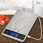 Precision Food Weighing Scale - USB Rechargeable 15kg Digital Kitchen Scale