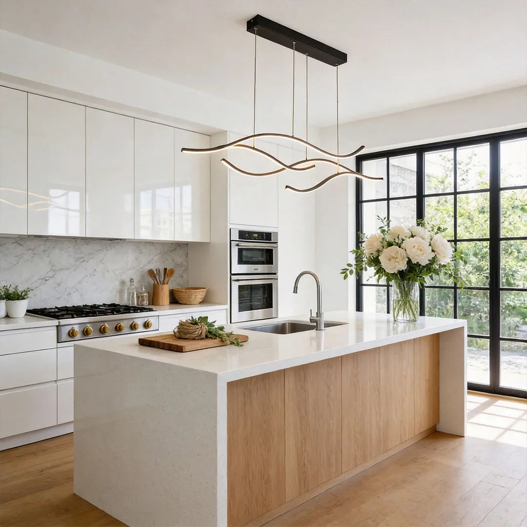 Height-Adjustable Tunable LED Pendant Light