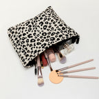 Leopard Print Cosmetic Organizer Pouch for Travel - Mother's Day Gift