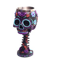 Gothic Skull Stainless Steel Wine Goblet