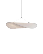 Ribbon-Shaped Warm White Pendant Light (Multiple Sizes)