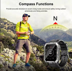 Smartwatch Rugged IP67 Long Battery Life Call & SOS