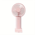 USB-Rechargeable Phone-Holder Mini Desk Fan