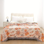 Bohemian Cotton Blanket with Tassels