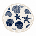 Absorbent Quick-Drying Terry Round Beach Towel